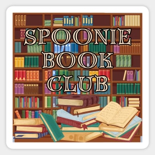 Spoonie Book Club Sticker